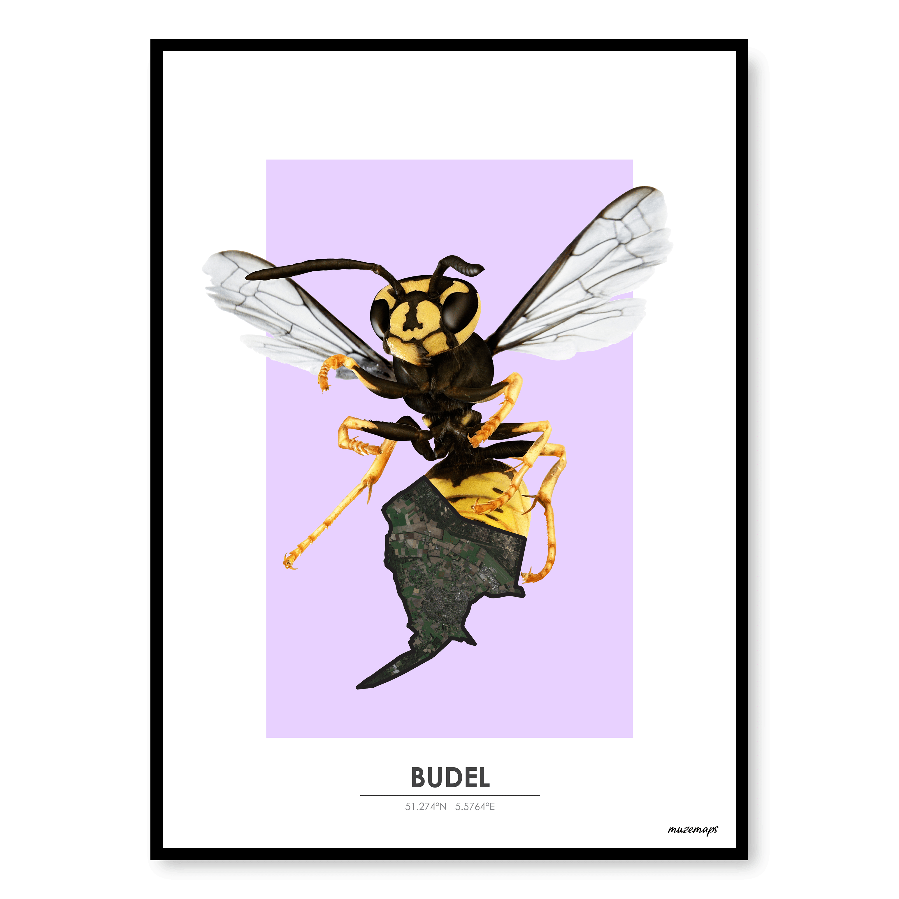 MuzeMap | Poster Budel MuzeMap | Poster Budel