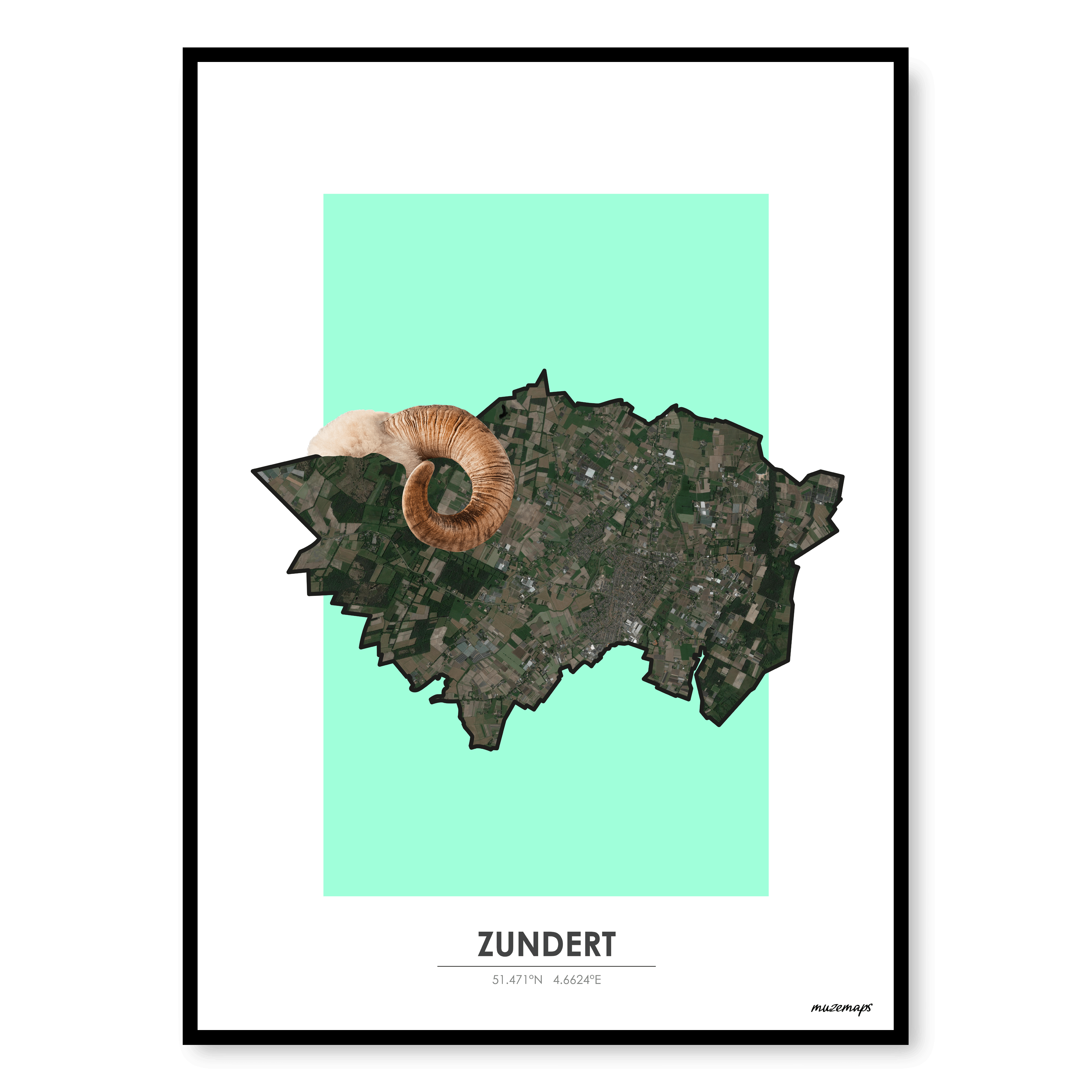 MuzeMap | Poster Zundert MuzeMap | Poster Zundert