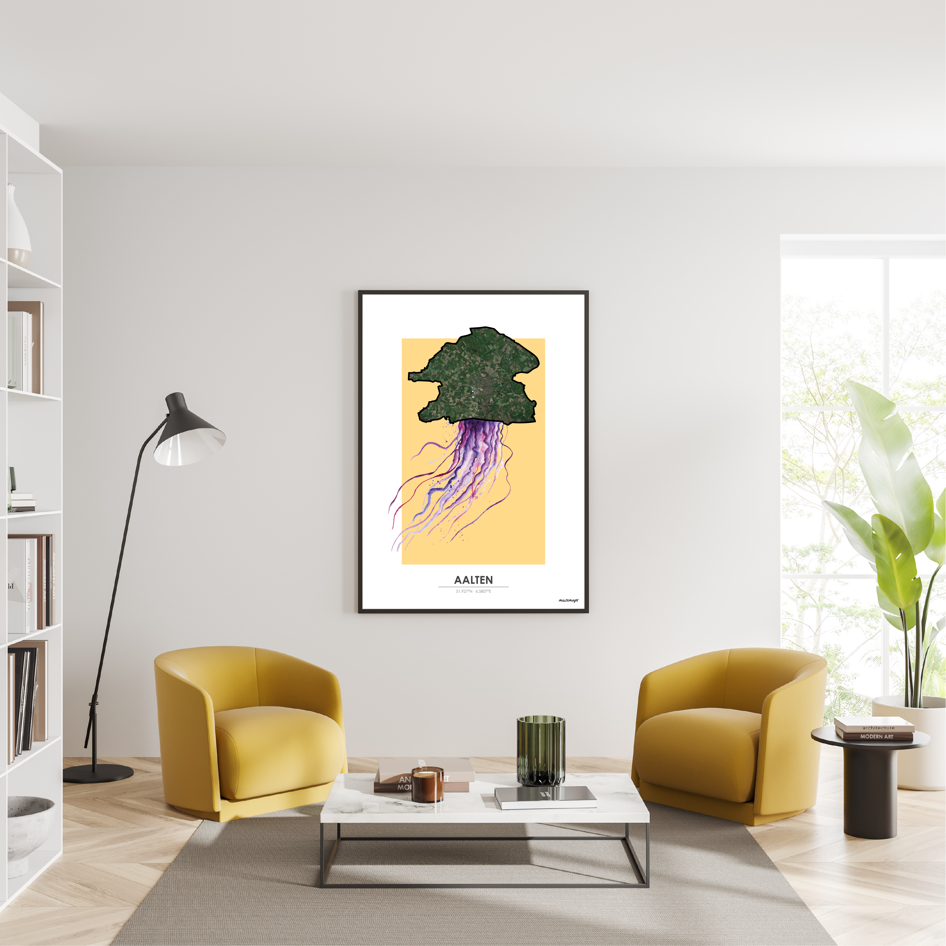 MuzeMap | Poster Aalten MuzeMap | Poster Aalten - Afbeelding 2