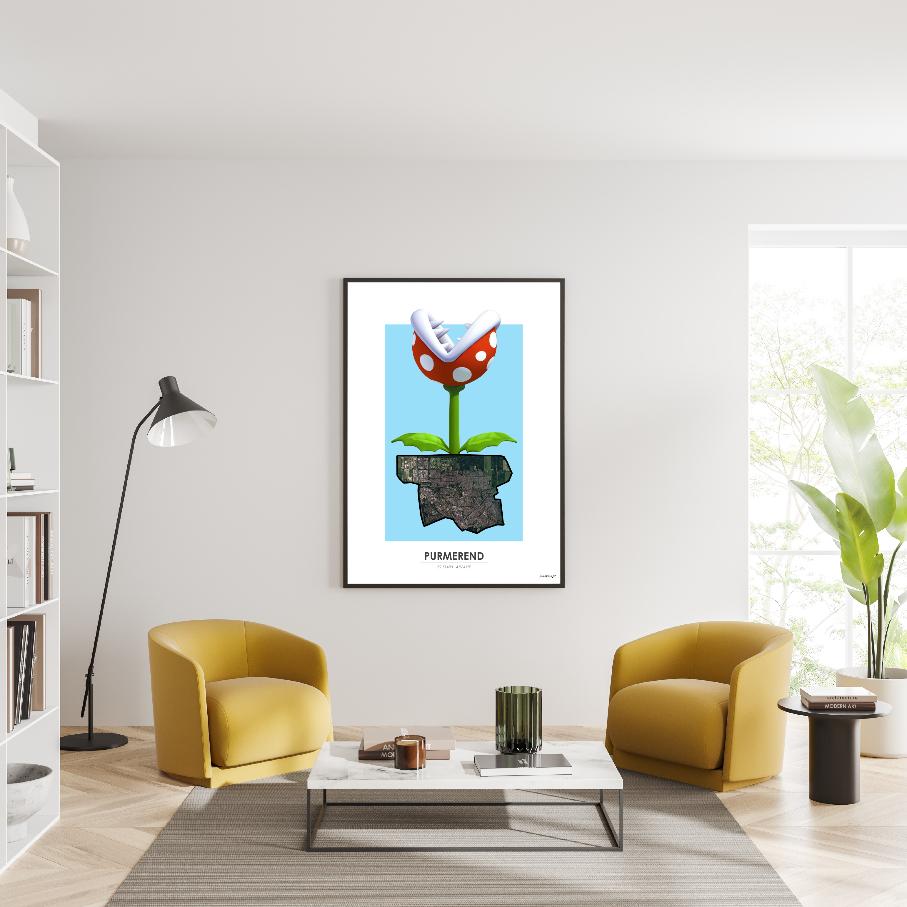 MuzeMap | Poster Purmerend MuzeMap | Poster Purmerend - Afbeelding 2