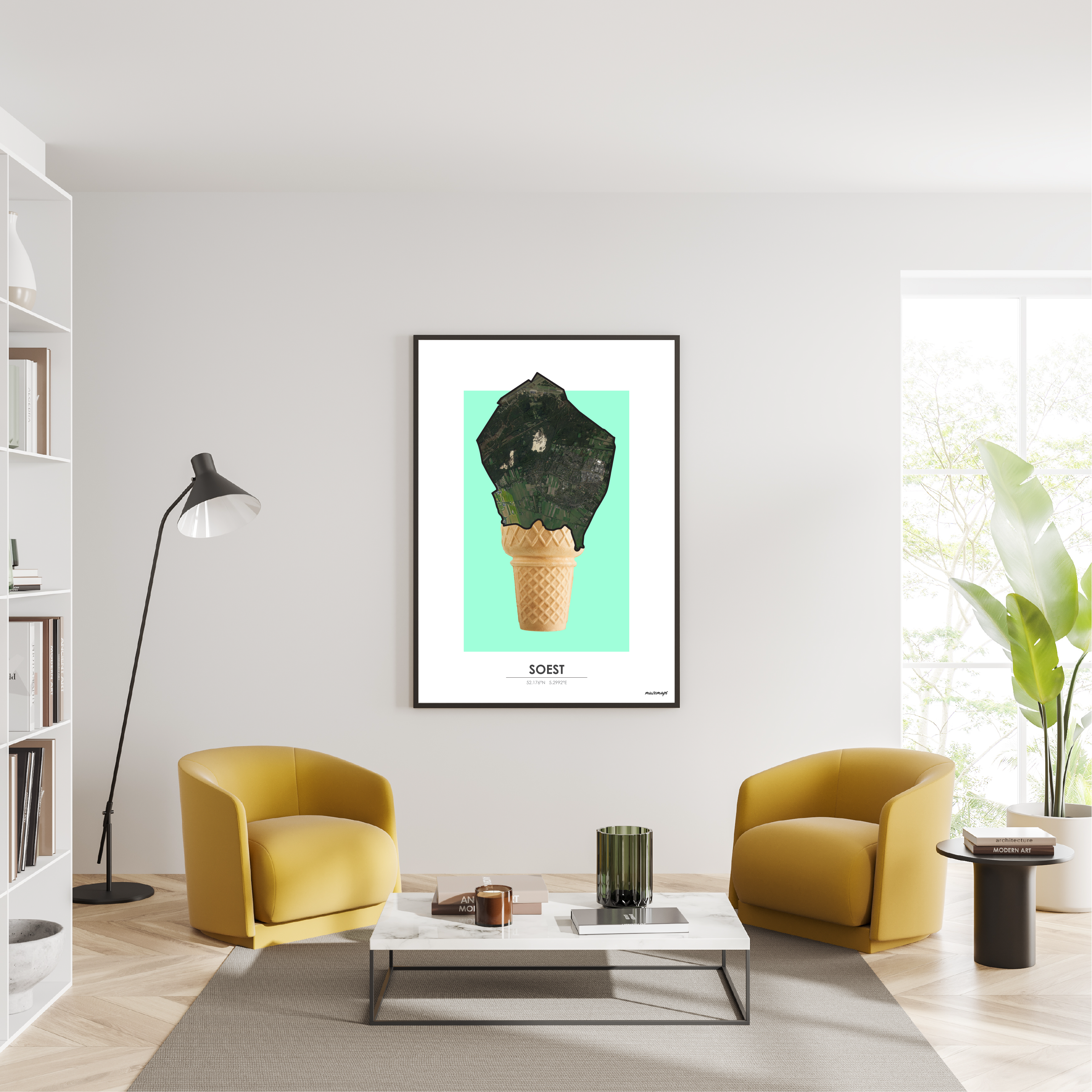 MuzeMap | Poster Soest MuzeMap | Poster Soest - Afbeelding 2