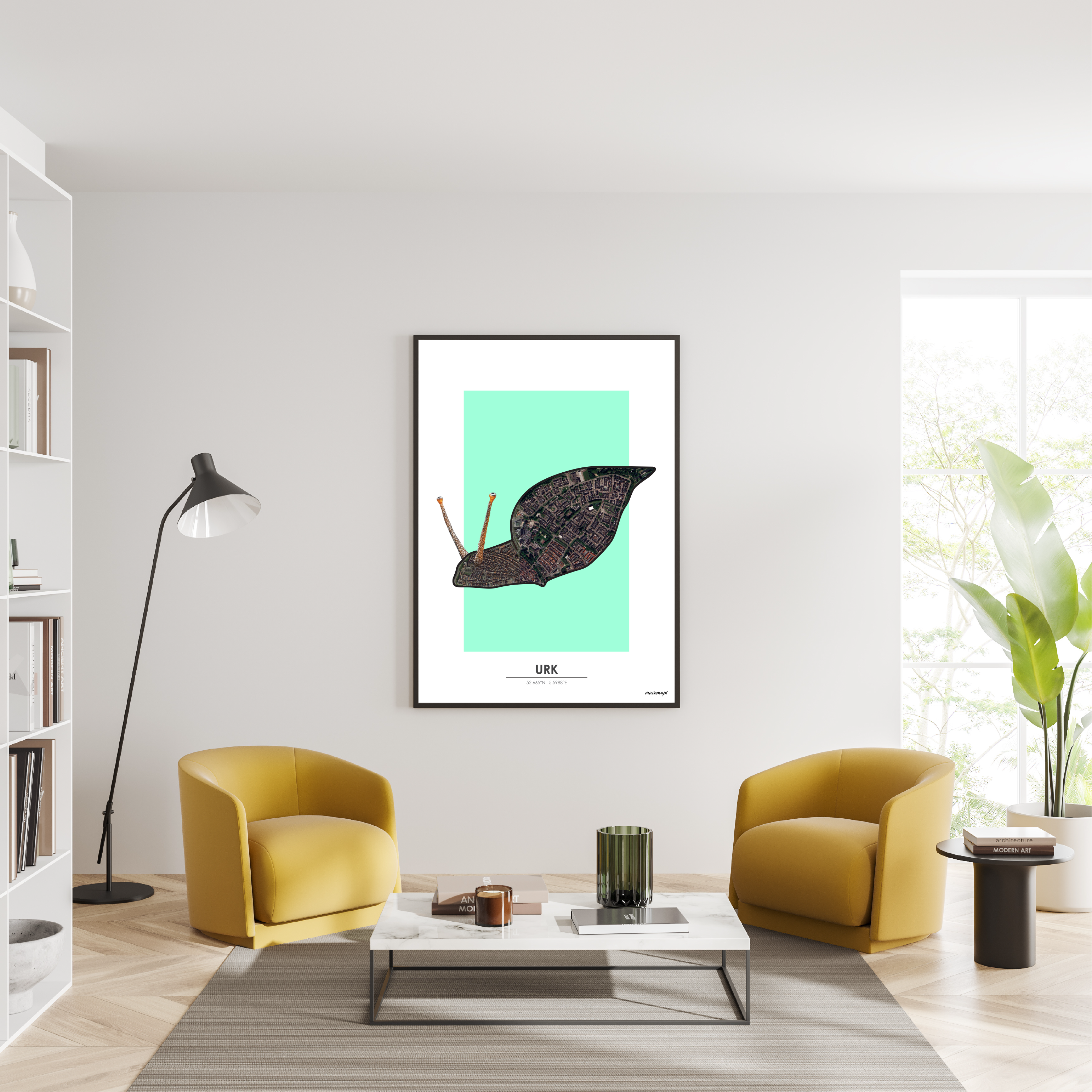 MuzeMap | Poster Urk MuzeMap | Poster Urk - Afbeelding 2