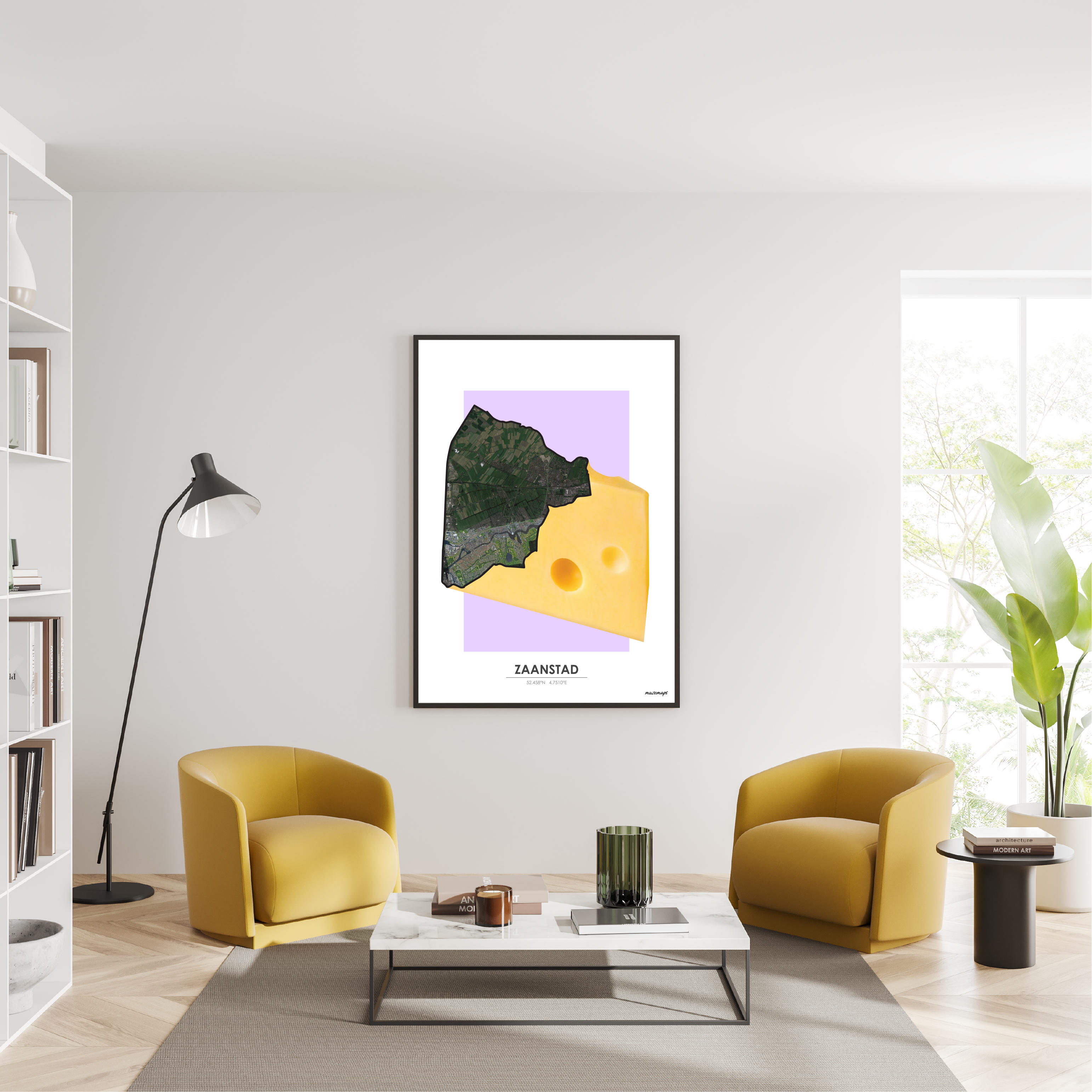 MuzeMap | Poster Zaanstad MuzeMap | Poster Zaanstad - Afbeelding 2