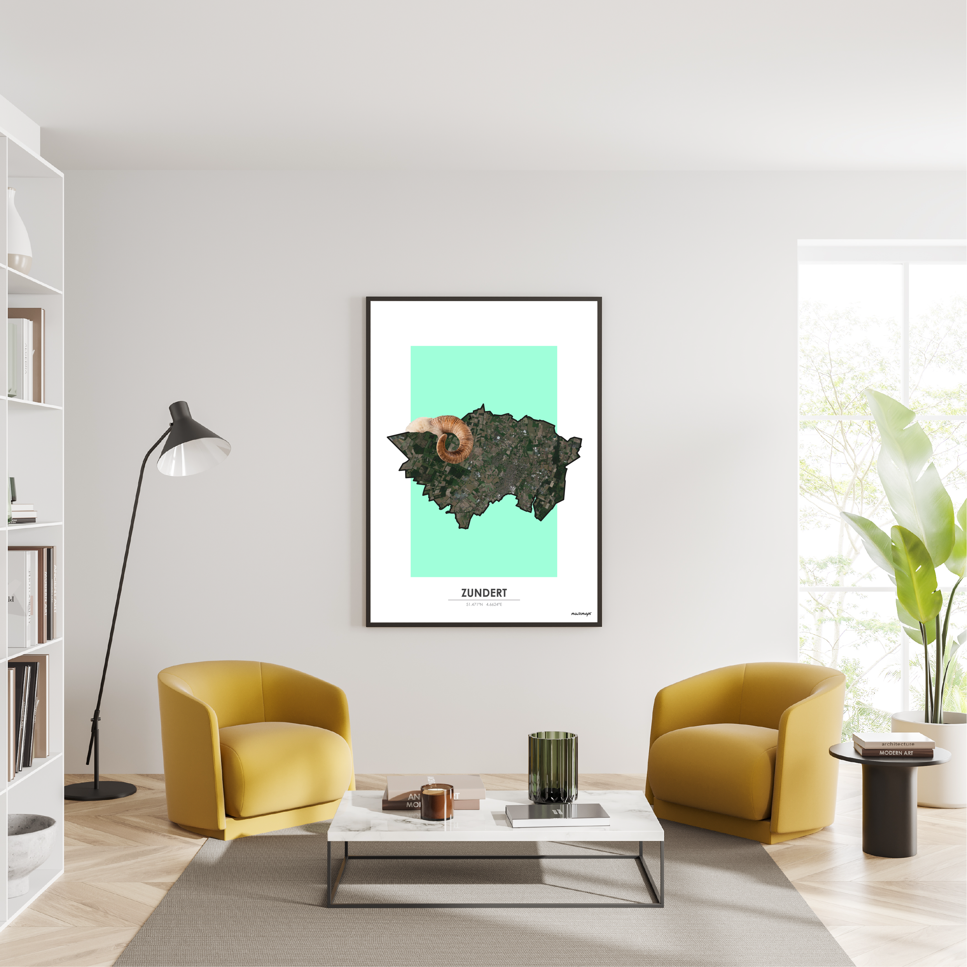 MuzeMap | Poster Zundert MuzeMap | Poster Zundert - Afbeelding 2