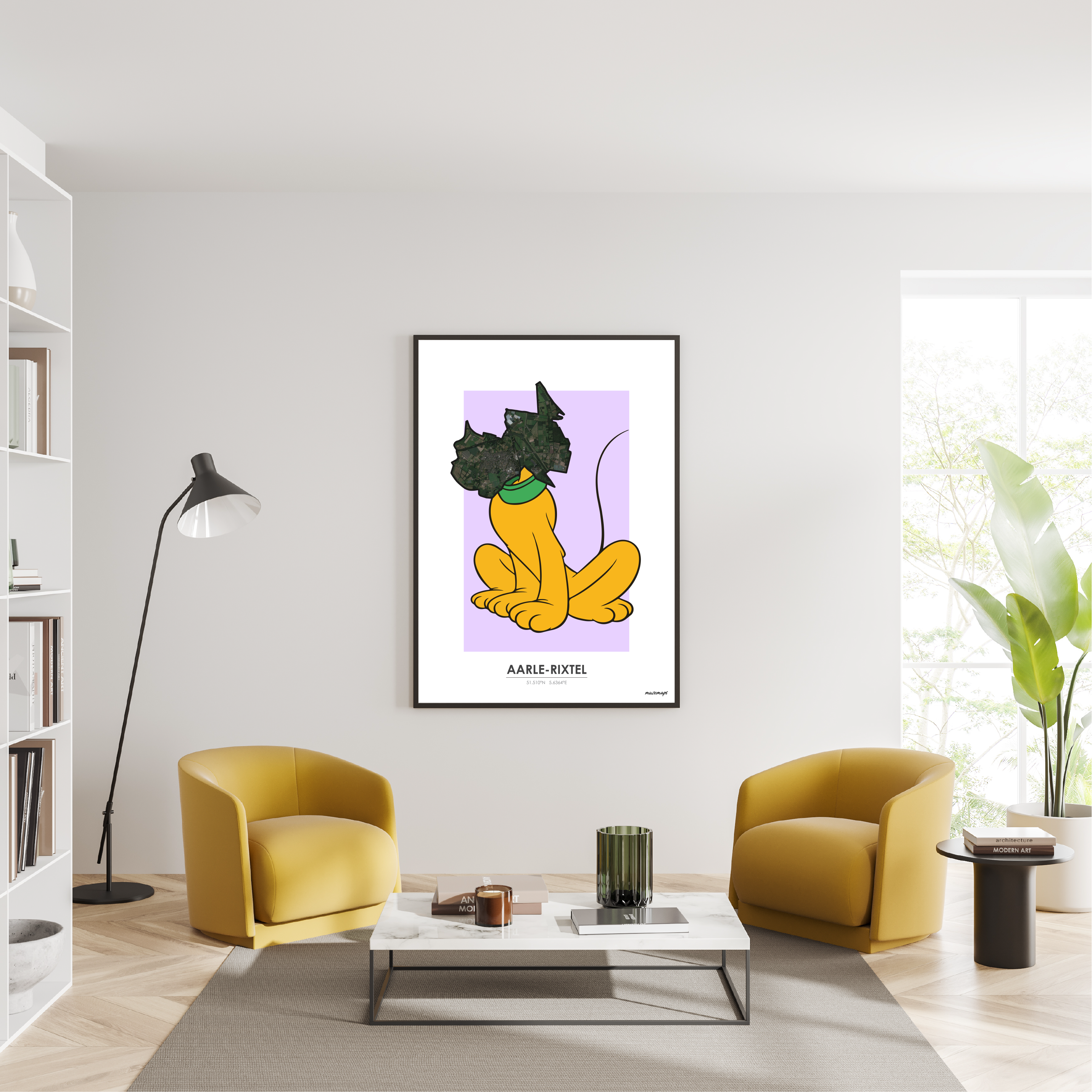 MuzeMap | Poster Aarle-Rixtel MuzeMap | Poster Aarle-Rixtel - Afbeelding 2