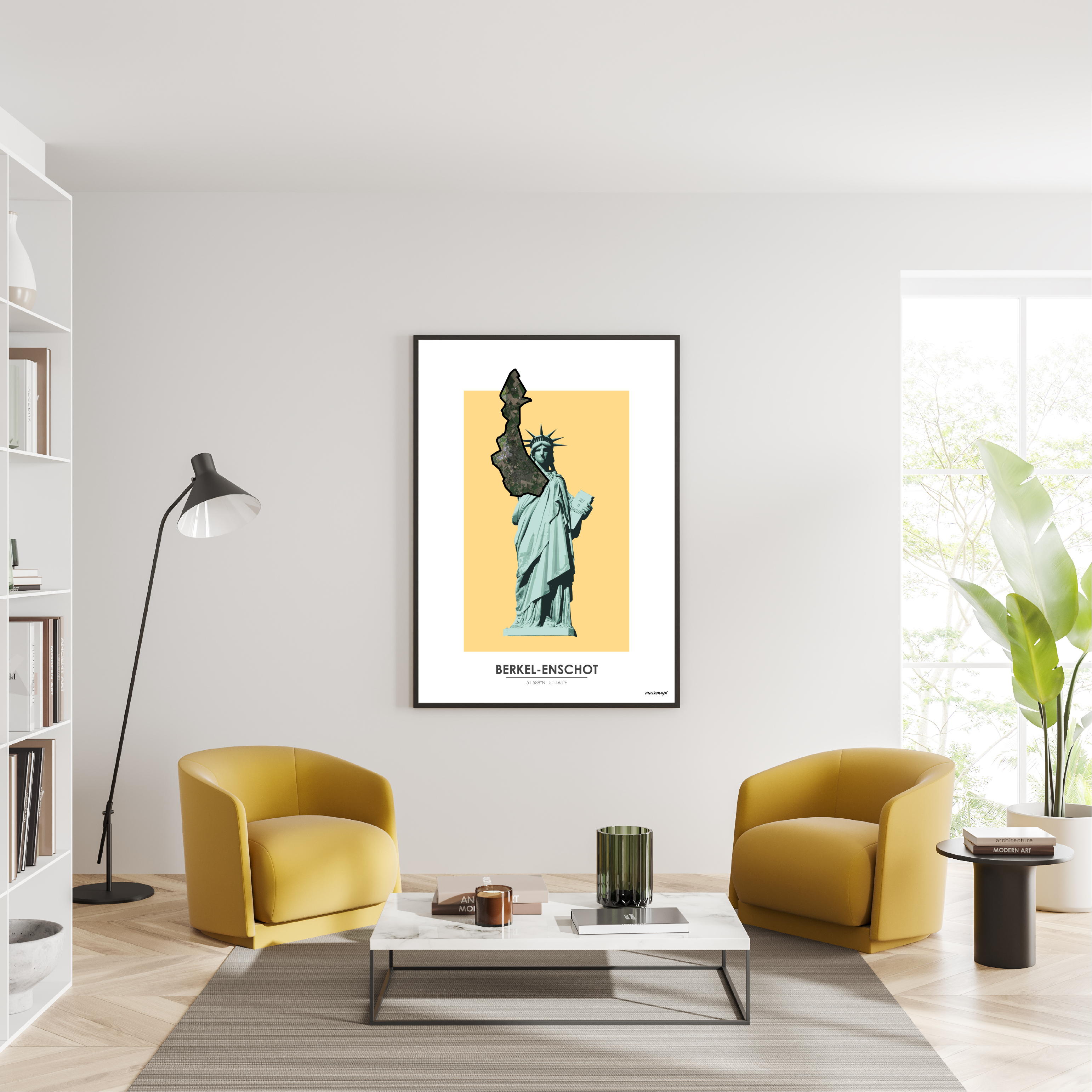 MuzeMap | Poster Berkel-Enschot MuzeMap | Poster Berkel-Enschot - Afbeelding 2