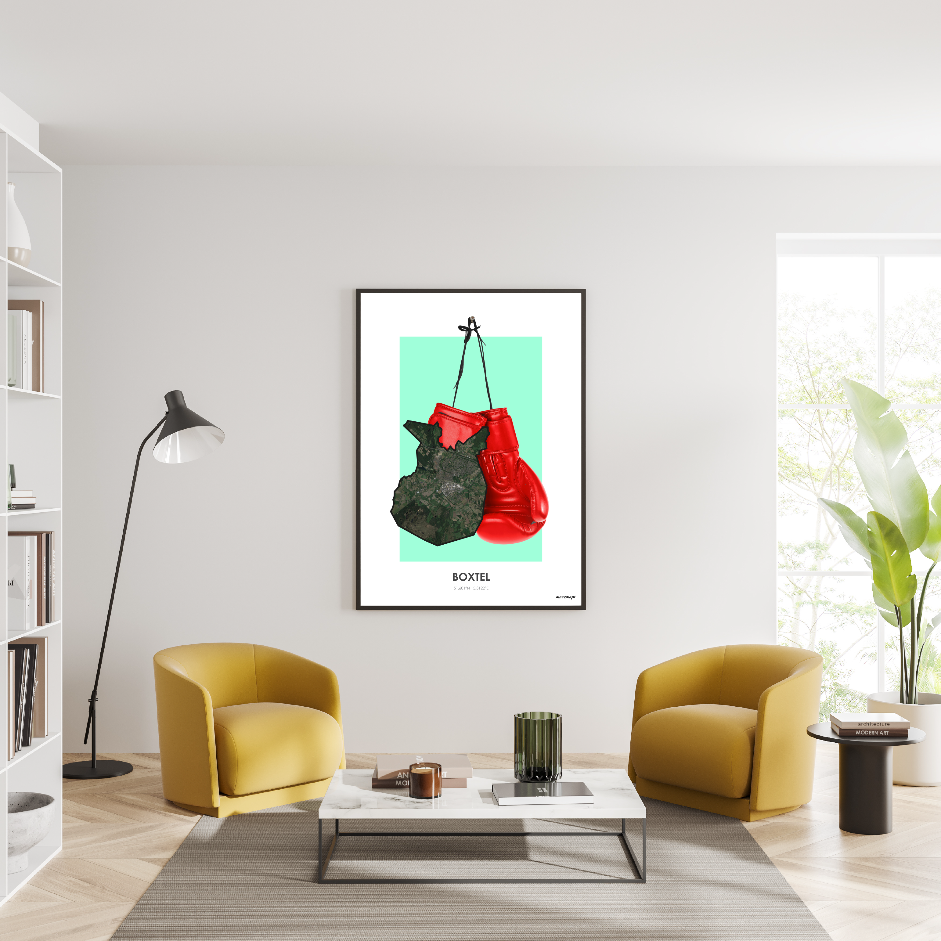 MuzeMap | Poster Boxtel MuzeMap | Poster Boxtel - Afbeelding 2