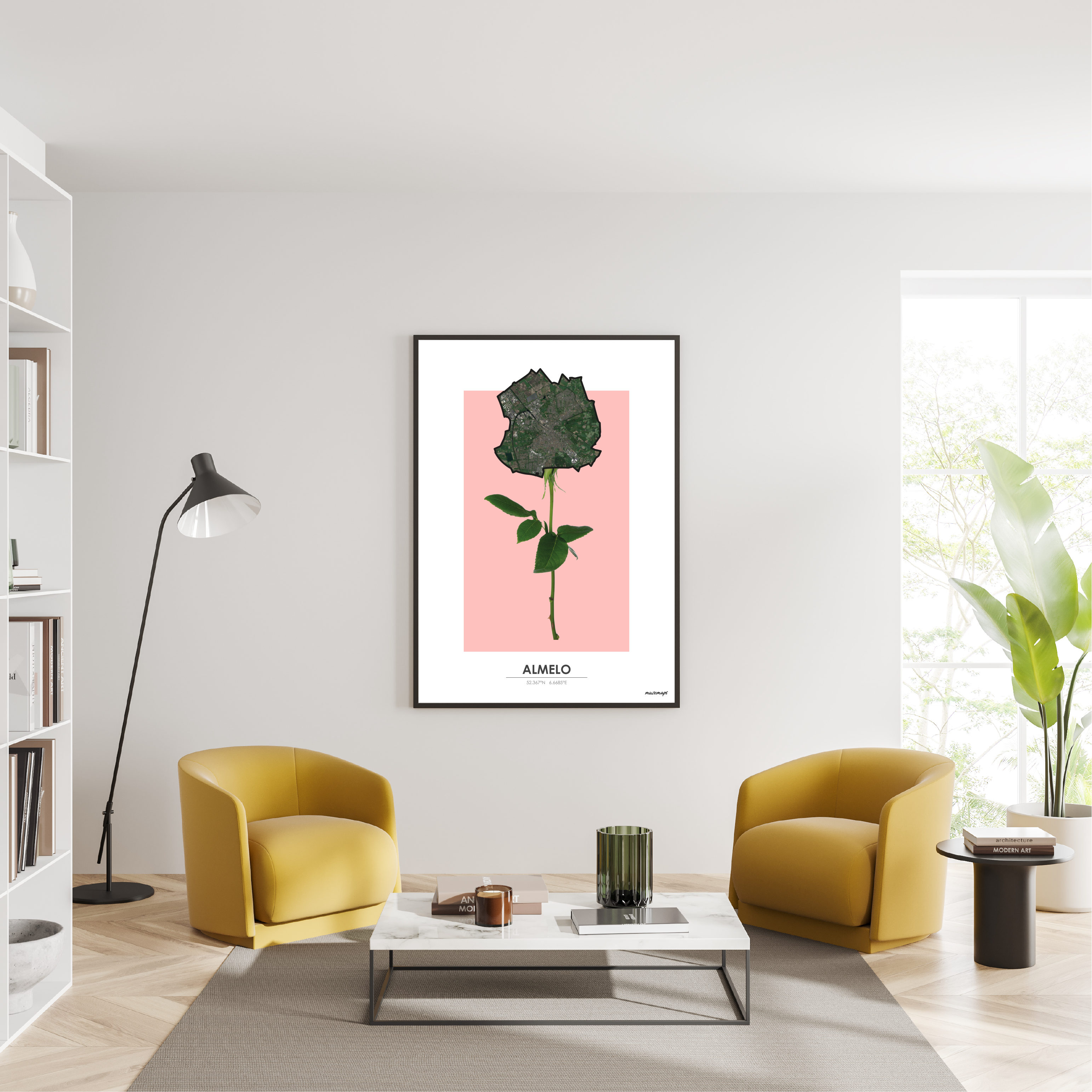 MuzeMap | Poster Almelo MuzeMap | Poster Almelo - Afbeelding 2