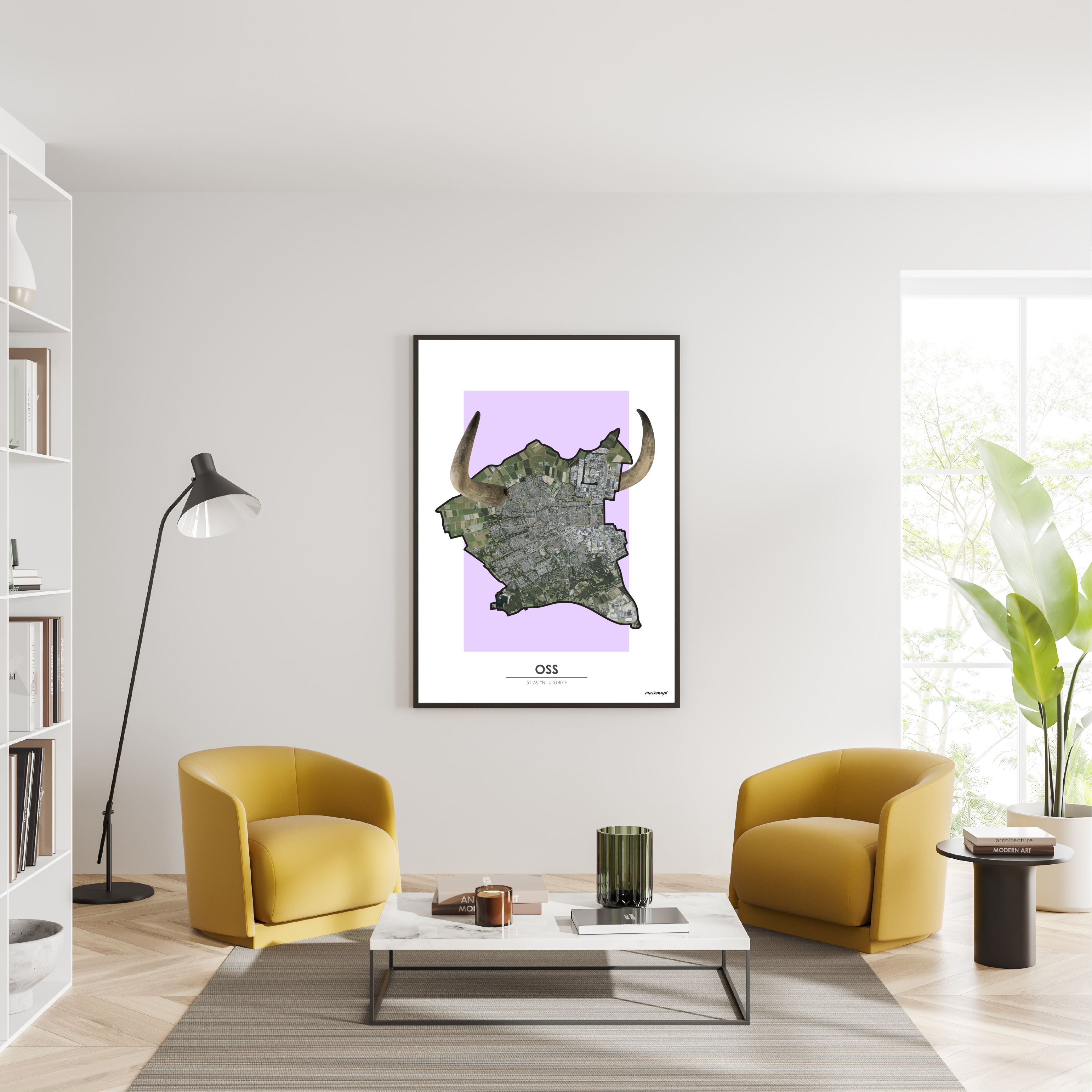 MuzeMap | Poster Oss MuzeMap | Poster Oss - Afbeelding 2